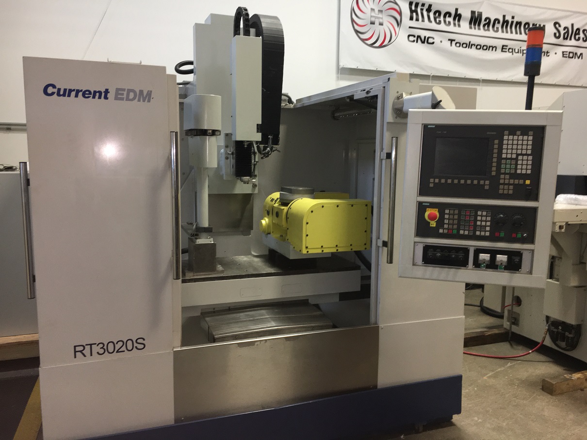 2008 Current EDM RT3020S 5-Axis CNC Hole Driller w/Siemens 840DI Control #1335